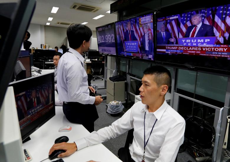 Asia shares rebound in sharp turnaround from Trump shock