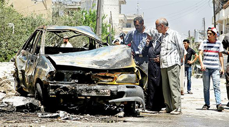 Car bomb in Syrian town near Turkey border kills at least 10