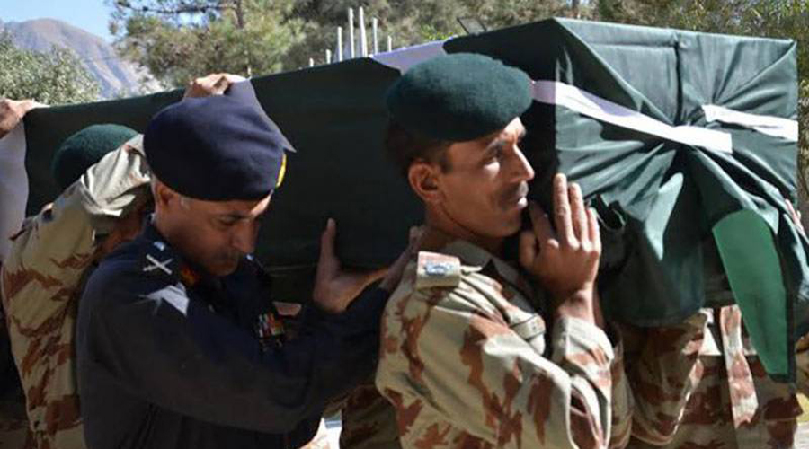 Martyred FC personnel's funeral prayer offered in Quetta