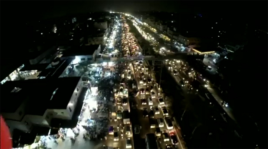 IDEAS traffic plan failed, citizens face massive traffic jam