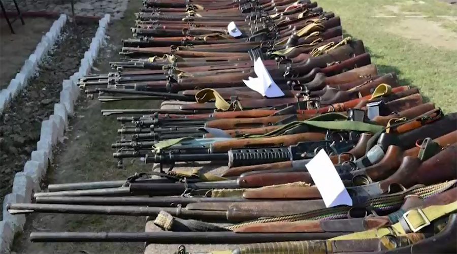 23 alleged terrorists held, weapons cache recovered in Peshawar
