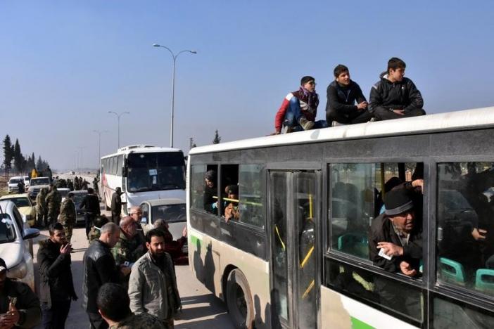 ICRC says total of 25,000 evacuated from Aleppo