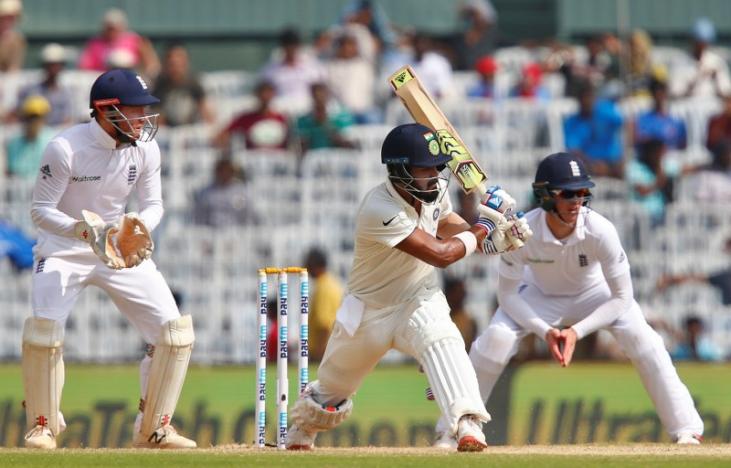 Rahul, Patel give India solid start in Chennai