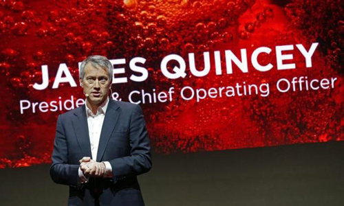 Coke CEO Muhtar Kent hands reins to Quincey in widely expected move