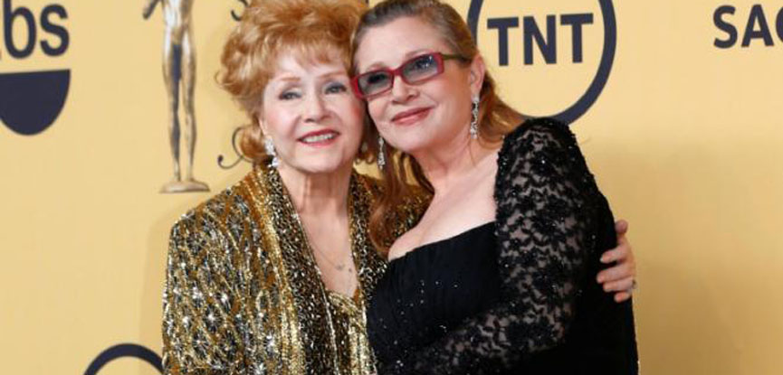 US actress Debbie Reynolds dies, a day after daughter Carrie Fisher