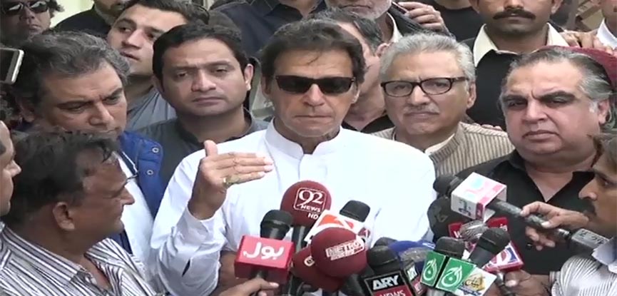 Panama Leaks is a war for country’s future, we have to win it: Imran Khan