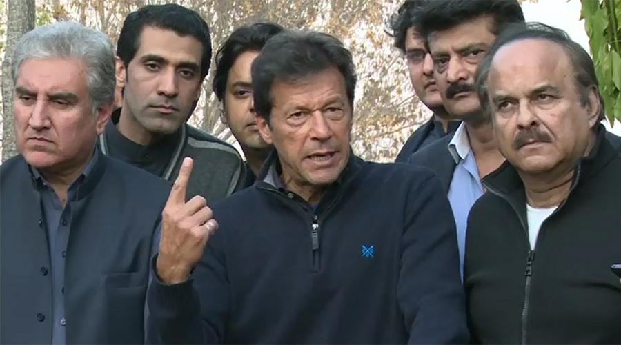 Imran declares PM country’s biggest robber, corrupt person