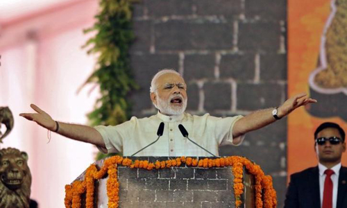 Modi says won't hesitate on tough decisions to help economy