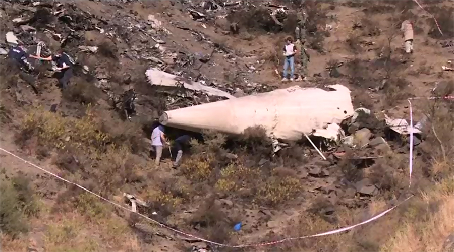PIA plane crash: French investigation team visits site
