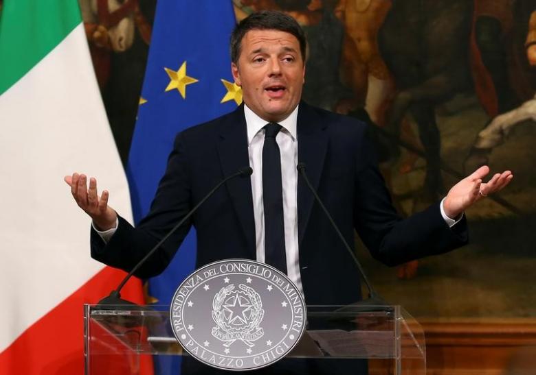 Italian Prime Minister Renzi to resign