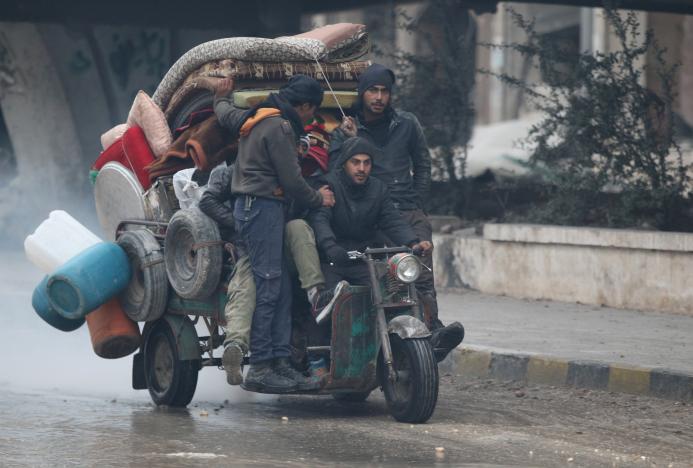 Rebels seek ceasefire with Syrian army closer to retaking Aleppo