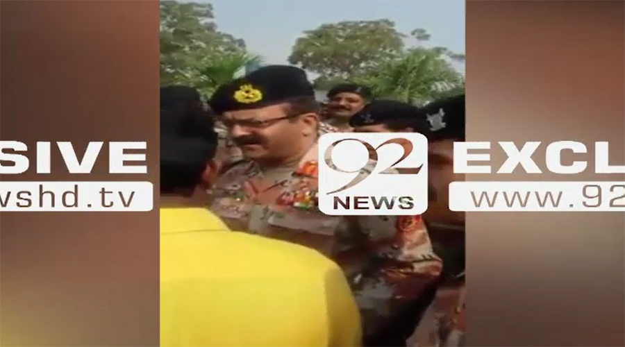 Sindh Rangers DG meets Jawans on farewell visit