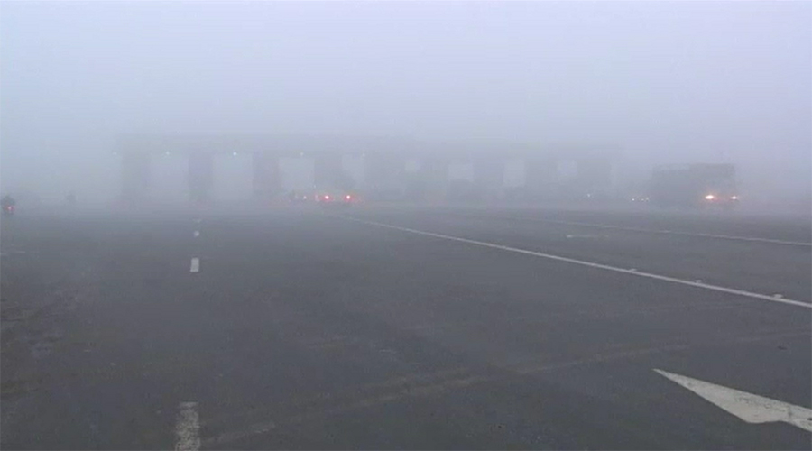 Various sectors of motorway closed due to dense fog