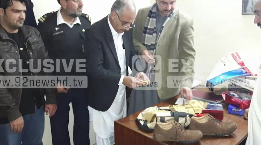 Gold smuggling bid foiled at Peshawar Airport