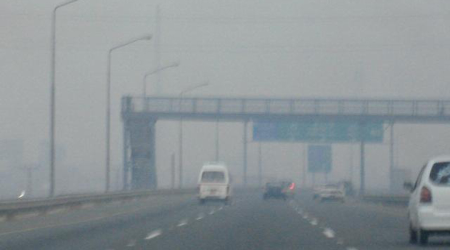 Motorway closed after dense fog