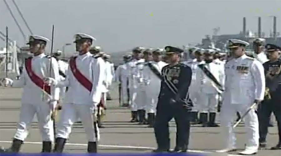 Passing out parade of Pak Navy’s 15th short service course held