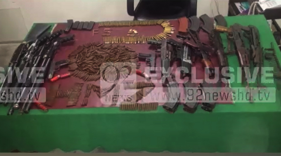 Raids conducted on presence of illegal weapons: Sindh Rangers spokesman