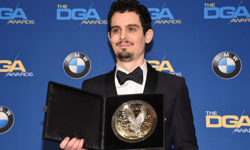 'La La Land' director Chazelle wins top DGA award, stoking Oscar hopes