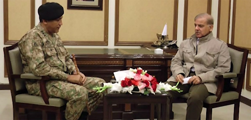 Corps Commander Lahore calls on Punjab CM Shahbaz Sharif