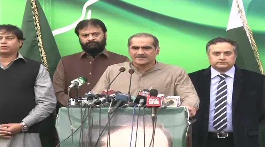 Musharraf, PPP destroyed country, says Kh Saad Rafique