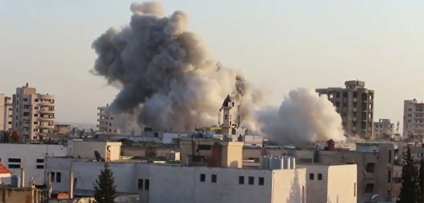 Air strike kills 18 in Syria's Idlib province: Observatory