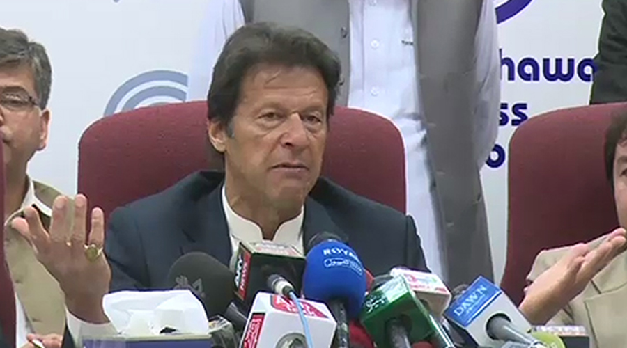 Leaders to think 10 times before committing corruption: Imran Khan