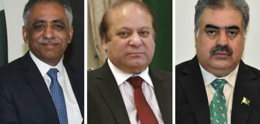 Sindh Governor, Balochistan CM call on PM Nawaz