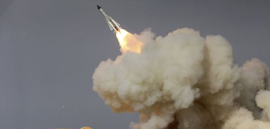 Iran launches surface-to-air missile