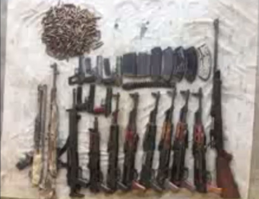 Huge cache of arms recovered in Karachi Rangers operation
