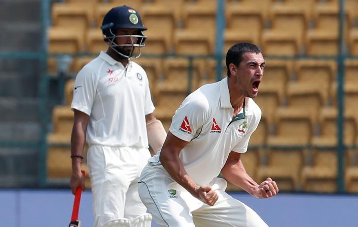 Australia paceman Starc out of India series with injury