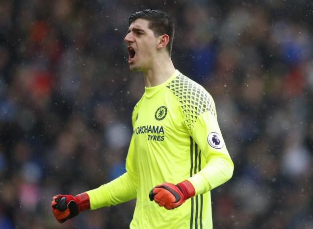 Chelsea benefiting from Costa's cool head, says Courtois
