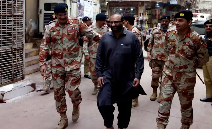 DG Sindh Rangers Maj Gen Muhammad Saeed visits Edhi Center