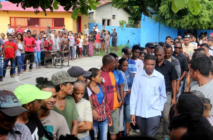 Former resistance fighters vie for presidency in East Timor