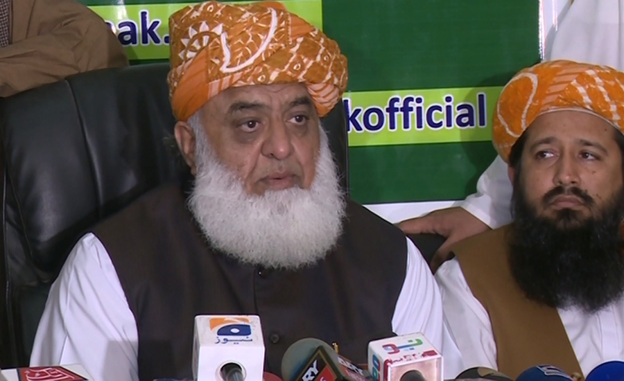 Maulana Fazlur Rahman demands commission on Hussain Haqqani issue