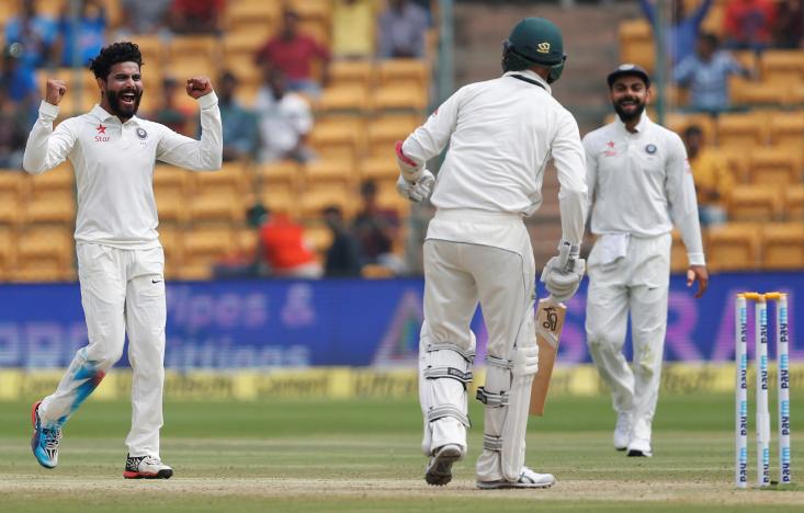 Jadeja bags six as Australia take 87-run first innings lead