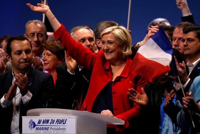 France's Le Pen says the EU 'will die', globalists to be defeated