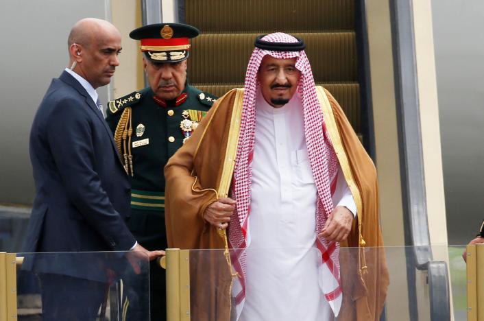 Saudi king arrives in Indonesia under tight security