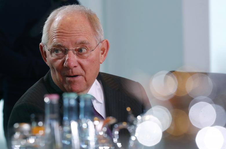 Germany's Schaeuble sees threats to continued balanced budget