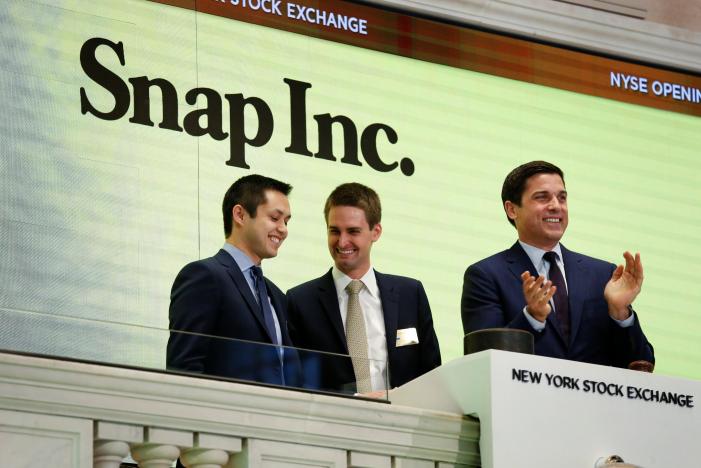 Snap's shares pop after $3.4 billion IPO