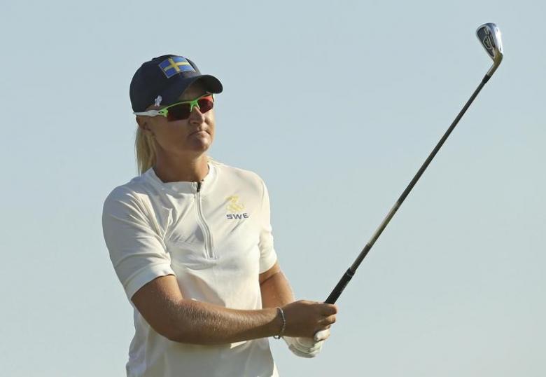 Swede Nordqvist wins Founders Cup on Phoenix 'home soil'