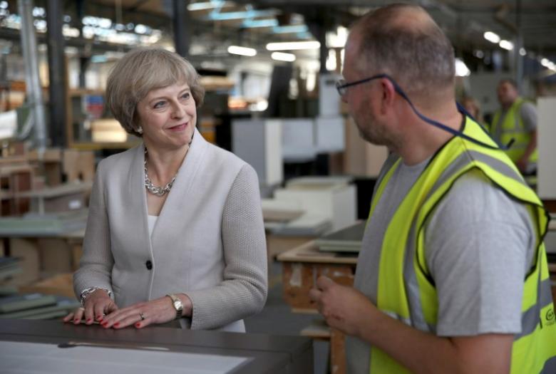 UK manufacturers urge PM May to drop threat of no Brexit deal