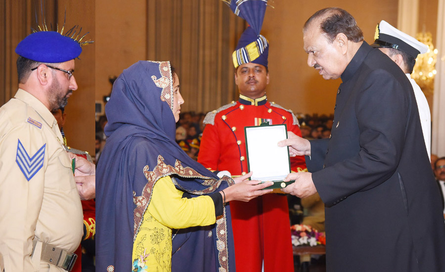 President Mamnoon Hussain confers 46 Military, 50 Civil Awards upon various personalities