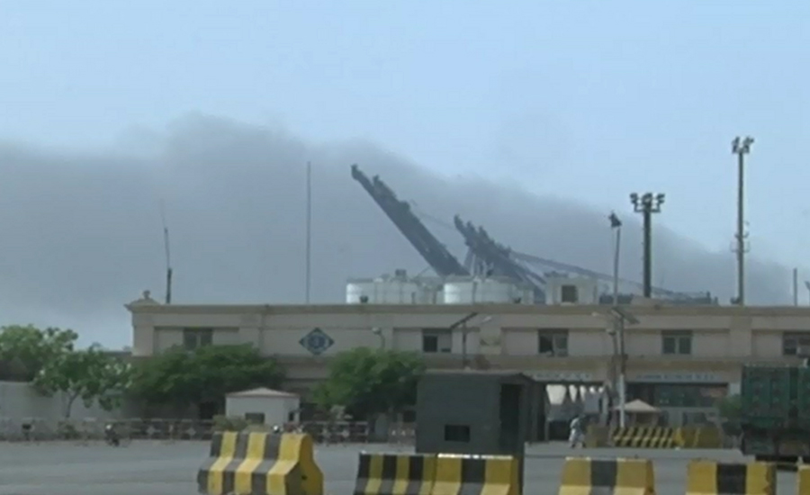 Fire put out at Karachi Dockyard warehouse