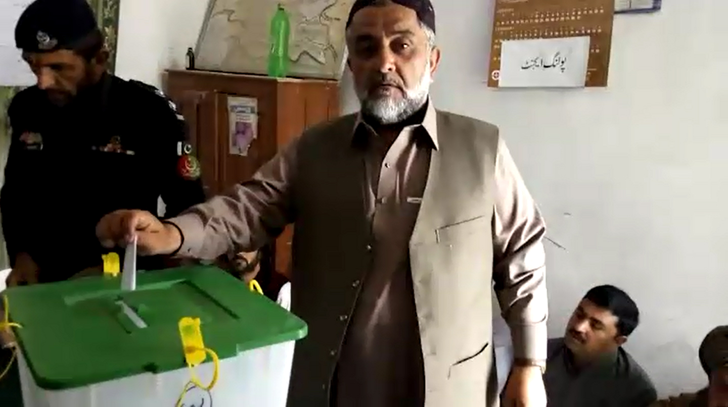 Polling underway for PB-7 Ziarat by-poll