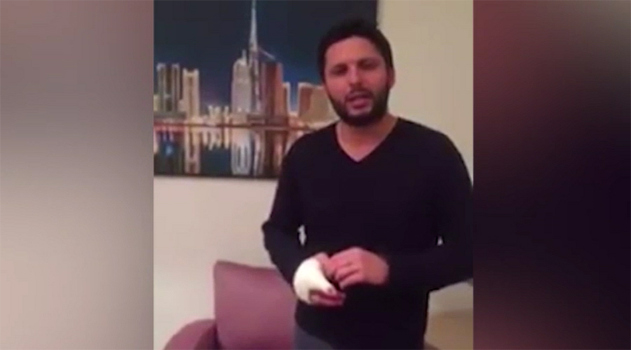 Shahid Afridi pulled out of PSL final due to hand injury