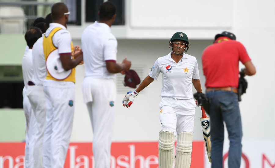 Pakistan crawl to 169 for two on first day against Windies