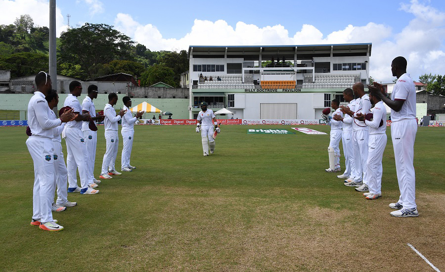Pakistan all out for 376 on second day against Windies
