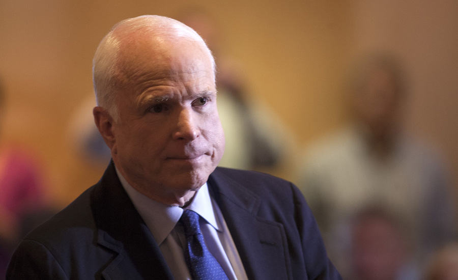 US Senator Sen McCain says Putin bigger threat than ISIS