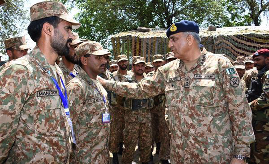 COAS visits troops deployed along LoC in Nikial Sector