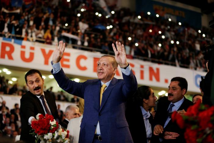 Turkey's Erdogan prepares to regain leadership of party he founded